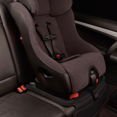 Clek Mat-Thingy Car Seat Protector Featuring LATCH-Compatible Design with Anti-Spill and Compression Damage Protection, Black in Saudi Arabia