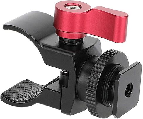 Hot Shoe Holder Mic Portable Compact Easy to Install in Saudi Arabia