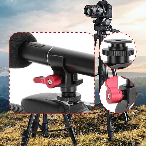Hot Shoe Holder Mic Portable Compact Easy to Install in Saudi Arabia