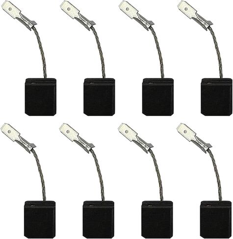 316055220 Carbon Brush Set, Replacement Carbon Brushes Compatible with Metabo WEP15-150 W17-150, Metabo Angle Grinder Metabo Parts, Durable Motor Brushes（8 Pack） in Kuwait