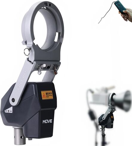 FALCAM Video Light Bracket for Bowens Mount, Automatic Studio Light Holder with Remote Control Compatible with Aputure Godox Nanlite GVM, Intelligent Move LightGo Led Photography Light Brackets in Saudi Arabia