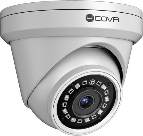 4COVR 5MP PoE Security IP Camera Outdoor IP67, IR Night Vision, LY97AX5MA | Wired Surveillance Dome Camera with Smart Human/Vehicle Detection, 110- Wide View Angle 2.8mm Lens in Kuwait