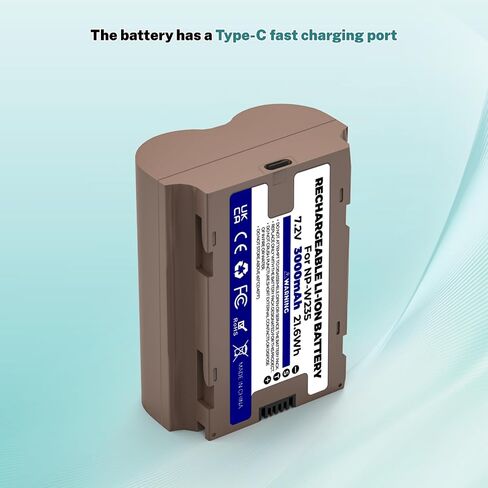 2Pack 2026 Upgrade NP-W235 3000mAh Battery, Replacement Battery with USB-C Fast Charging Port Compatible with Fujifilm X-T5, X-T4, VG-XT4, X-H2S, X-H2, GFX50S II, GFX100S, GFX100II Camera in Kuwait