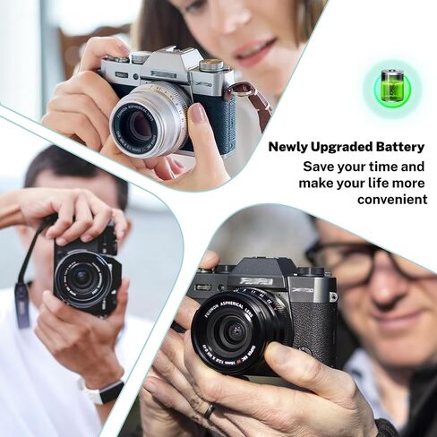 2Pack 2026 Upgrade NP-W235 3000mAh Battery, Replacement Battery with USB-C Fast Charging Port Compatible with Fujifilm X-T5, X-T4, VG-XT4, X-H2S, X-H2, GFX50S II, GFX100S, GFX100II Camera in Kuwait