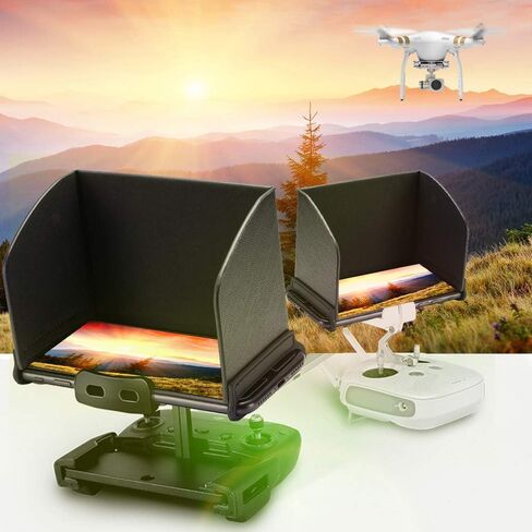 Phone Monitor Sun Shade Tablets Sun Hood for DJI Mavic Pro/Mavic Air/Mavic 2 Zoom/Mavic 2 Pro/Spark/Phantom 3 4 / Inspire 1/OSMO Accessories Controller Sun Hood (L136) in Saudi Arabia