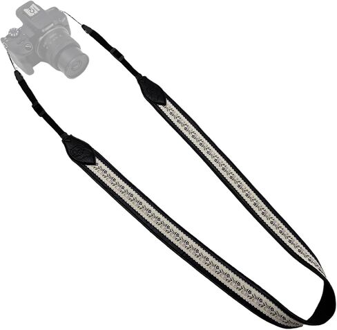 Camera Strap - 1.5" Wide Leather Camera Straps for Photographers, Quick Release Camera Neck Strap Fits All Cameras in Kuwait