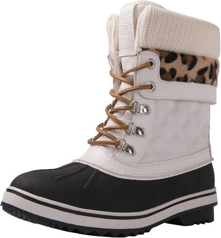 GLOBALWIN Women's Waterproof Winter Boots Snow Boots For Women in Kuwait