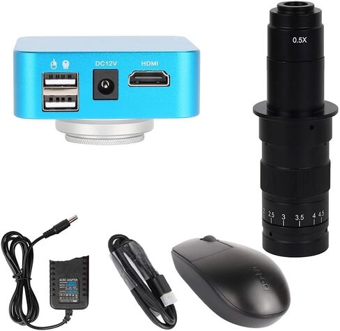 Lab Microscope Accessories 13MP Monocular Microscope Digital Camera Set 130X Or 180X Adjustable Lens in Saudi Arabia