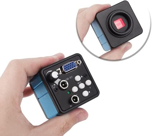 Lab Microscope Accessories 13MP Monocular Microscope Digital Camera Set 130X Or 180X Adjustable Lens in Saudi Arabia