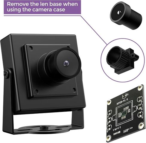 Aluminum Alloy Case USB2.0 32mmX32mm size Camera, Solid Housing Cover for Industrial Camera Module in Saudi Arabia