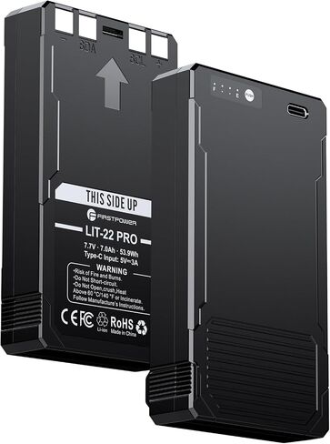 FirstPower LIT-22 Pro Battery 2-Pack 7000mAh for SPYPOINT Trail Cameras in Saudi Arabia