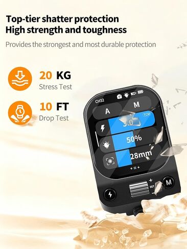3 Pack for NEEWER QZ-C Flash Trigger Screen Protector, Scratch-resistant nano explosion-proof soft film, HD Bubble-Free in Saudi Arabia