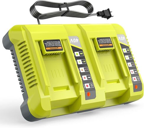40V Charger for Ryobi Battery Charger Replacement OP401 Compatible with Ryobi OP4015 OP4026 OP4026A OP4030 OP4040 OP4050 OP4050A OP4060 OP40261 OP40301 40V Battery in Saudi Arabia