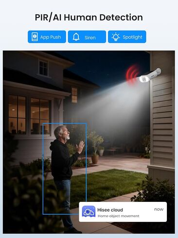 Solar Security Cameras Wireless Outdoor 2 Cam Kit Expadable to 10H, No Subscription Cameras for Home Security System, 32G Local Storage, 2.4G &5G WiFi, 2K Color Night Vision Two-Way Audio IP66 in Kuwait