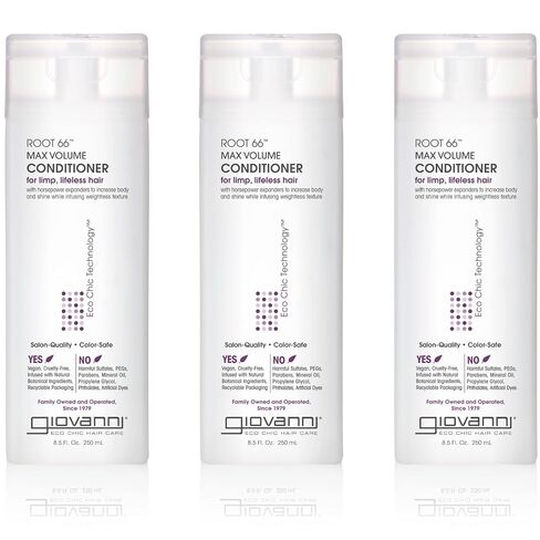 Giovanni Hair Care Products Cond, Root 66 Max Volume, 8.5 Fl Oz | Moisture Hair Conditioner for Women & Men, Moisturizing with Natural Ingredients for Damaged Hair in Kuwait
