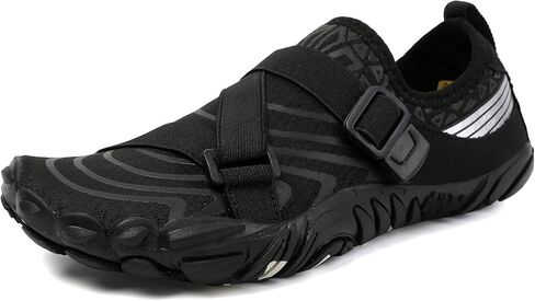 GEMYSE Water Shoes for Women Men Barefoot Quick-Dry Aqua Shoes | For Adult, Non-Slip, Adjustable Straps, Protective Sole, Quick Drainage, Lightweight, for Beach Swim Pool Kayaking Surfing in Saudi Arabia