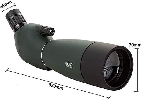 ArmyGreen_F Travel Telescope, 60mm Aperture, 500mm Focal Length, BAK4 All-Optical Prism, with Lightweight Tripod, Ideal for Beginners in Saudi Arabia