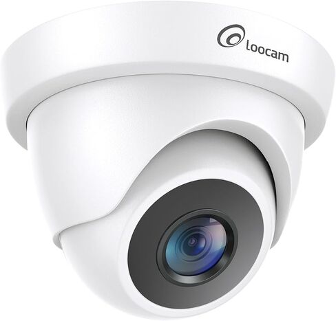 Loocam Security Camera 1080p, Hybrid 4-in-1 CVI/TVI/AHD/CVBS Wired Camera | HD 1920TVL Dome Wired Cameras, 80ft IR Night Vision, IP66 Weatherproof, 24/7 Recording, Suitable for Loocam DVR Camera Sysrem in Saudi Arabia