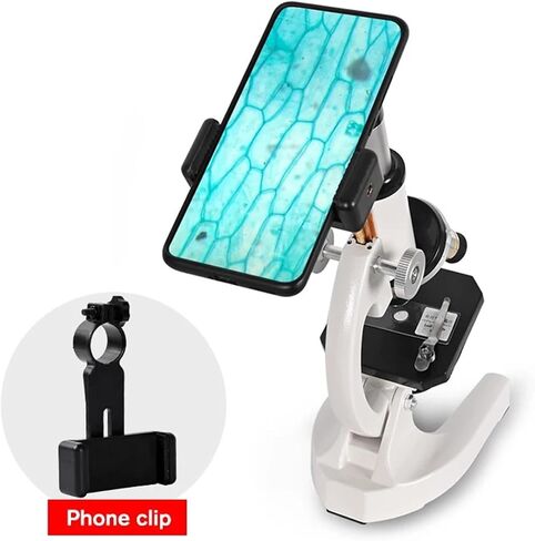 USB Microscope, Digital Microscope 40x-2000x Monocular Student Education Lab HD Biological Scope LED Light Smartphone Holder Study for Electronic Equipment Repair in Saudi Arabia