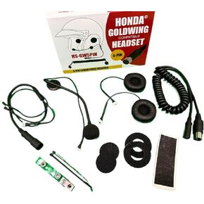 Honda Goldwing Compatible 5-PIN Headset including Lower Cord