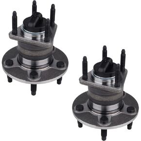 PAROD Pair 512285 Rear Wheel Hub a& Bearing Assembly Compatible with 2009-2010 Chevy Cobalt, 2008-2010 HHR, 2004-2012 Malibu, 2005-2010 Pontiac G6, 2007-2009 Saturn Aura