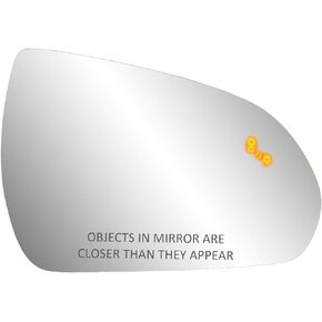 Passenger Side Heated Replacement Glass w/backing plate, Elantra Sedan, Elantra GT, BSDS, RH