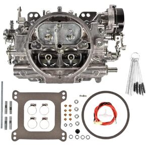 JIK Carburetor for Edelbrock 1406 Performer 600 CFM Square Bore 4-Barrel Electric Choke