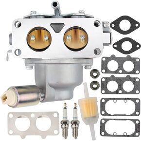 MOTOALL 791230 Carburetor Carb with Gasket Kit Compatible for Briggs & Stratton V-Twin 4 Cycle 20HP 21HP 23HP 24HP 25HP Vertical Engines 799230 699709 499804 MIA10632