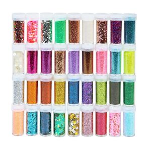 Glitter Variety Pack - 36 Colors, 0.2 oz