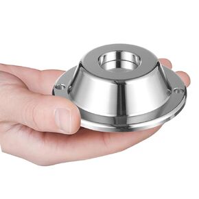 APVDEHG Rare Earth Magnet, Super Round Magnet for Items Like Bolts Silver Color 18000gs