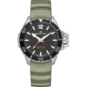 Hamilton Khaki Navy Frogman Automatic Black Dial Men's Watch H77825331