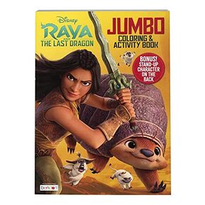United Pacific Designs 48602: Raya & The Last Dragon 80Pg Coloring Book