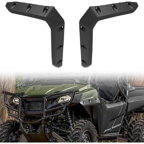 KEWISAUTO Front Fender Flares Kit for Honda Pioneer 700-2 700-4 14-24, Front Mud Flaps Mud Guard Extension for Honda Pioneer 700 2P 4P Deluxe Forest 2014-2024 Accessories, 2PCS, Replace# 08P70-HL3-600