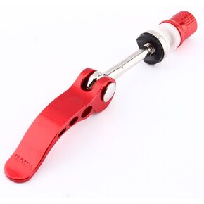 Bike Quick Release Skewer, Cycling Seatpost Seat Post Clamp Front Hub Skewer Bolt Tool(Red)