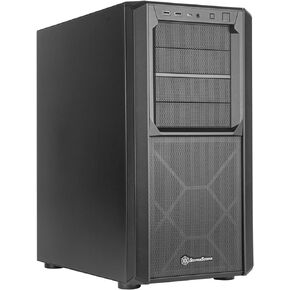 SilverStone Technology SETA D1 Mid-Tower ATX Chassis with High Storage Capability & Versatility, SST-SED1-B