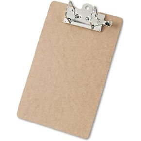 Saunders 05712 Arch Clipboard 2-Inch Capacity Holds 8 1/2-Inch w x 12-Inch h Brown