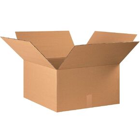 AVIDITI 22x22x12 Corrugated Boxes, Medium, 22L x 22W x 12H, Pack of 10 | Shipping, Packaging, Moving, Storage Box for Home or Business, Strong Wholesale Bulk Boxes