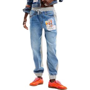 Desigual Women's Woman Denim Long Trouser