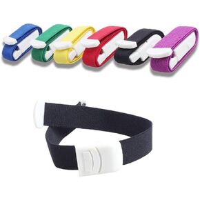 6-Pack Tourniquet Elastic First Aid Quick Release Medical Sport Emergency Tourniquet Buckle Band (6)
