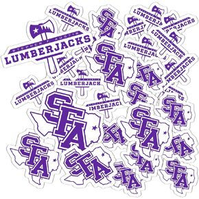 Desert Cactus Stephen F. Austin State University Lumberjacks SFA Stickers Vinyl Decals Laptop Water Bottle Car Scrapbook T1 (Type 1-1)