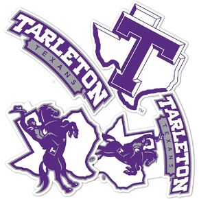 Desert Cactus Tarleton State University Sticker Texans Stickers Vinyl Decals Laptop Water Bottle Car Scrapbook T2 (Type 2)