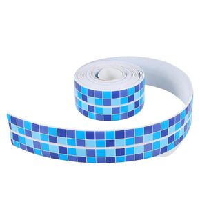 DOITOOL Caulk Tape Waterproof Self Adhesive - Decorative Bathroom Shower Sink Bath Sealing Strip Tape - PVC Peel and Stick Caulk Caulking Tape for Kitchen Sink Toilet Bathroom (125. 76x1. 49 Inch)