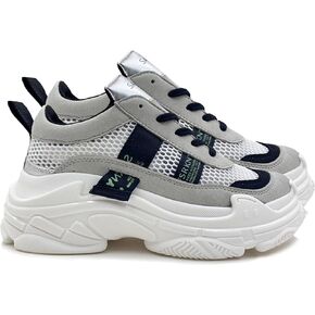 RICKY SARKANY | Sneakers for Women | Leather & Faux Leather | Running Shoes for Women | Aesthetic Clothes - Shoes for Women | Tennis Shoes Womens - Walking Shoes Womens
