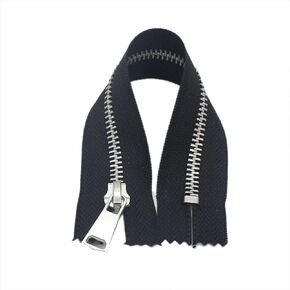 Leekayer 6pcs #5 Metal Zippers 6 inch Gold Teeth Black Zipper 15 cm Close End Zipper for Sewing Bag Pocket Coats Crafts Jacket Zipper Heavy Duty