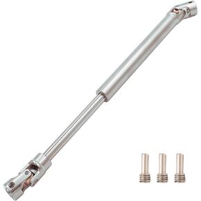 Universal Stainless Steel Drive Shaft Heavy-Duty Driveshafts for Axial SCX10 90046 AXI03007 TRX4 Redcat Gen8 1/10 RC Car Crawler Upgrade 155mm-240mm(1PC) in Kuwait