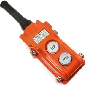 E-outstanding COB-61 Hoist Pushbutton Switch 1PC Up-Down Rain Proof Crane Pendant Button