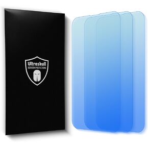 Ultraskull Screen Protector for iPhone 15 Pro Max (3 Pack) Shatterproof Screen Protector, 9H Premium Tempered Glass, Case Friendly, Scratch Resistant, No Bubbles [6.7 Inch Display]