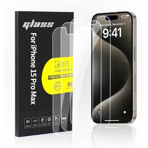 Glass Screen Protector for iPhone 11/XR (6.1"), 3 Pack 9HD Tempered Glass, Case Friendly, Anti Scratch Bubble Free Ultra Resistant