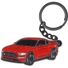 glahorse For Ford Mustang Keychain，For Ford Mustang Accessories 2015-2020，Metal Keychain