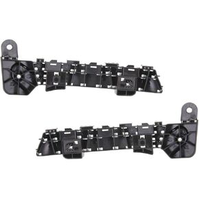DAT AUTO PARTS Front Right Passenger & Left Driver Side Bumper Cover Support Bracket Retainer Set Of 2 Replacement For 2012-2016 Honda CR-V Black Textured HO1032105 HO1033105 71193T0AA01 71198T0AA01